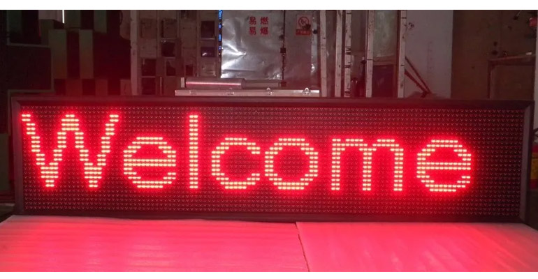 LED Moving Massage Display Board importer Supplier company in bangladesh